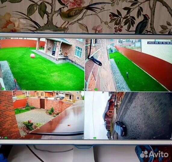 Установка видеонаблюдения с гарантией