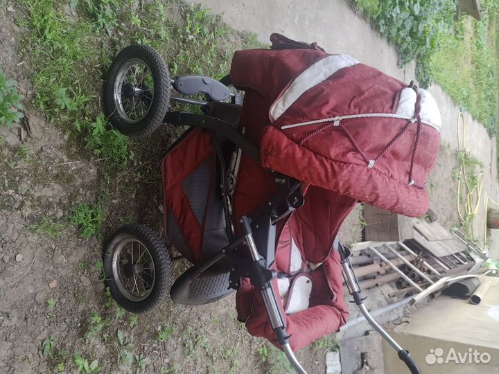 Прогулочная коляска зимняя бу