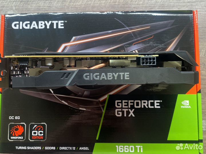Видокарта gtx 1660 ti