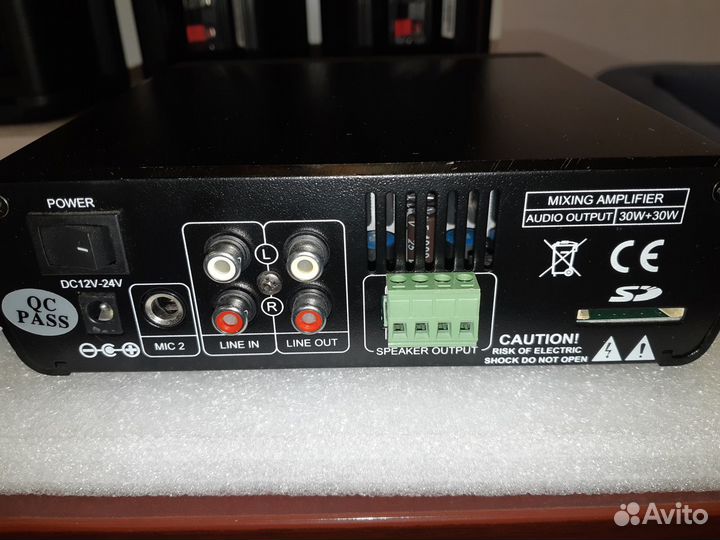 Комплект звука универсальный 120Вт корп колонки