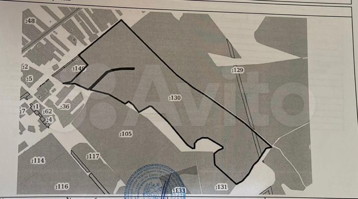 Участок 44,8 га (СНТ, ДНП)