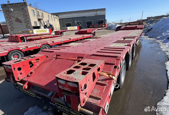 Полуприцеп трал (тяжеловоз) Juterborg JTB-40, 2024