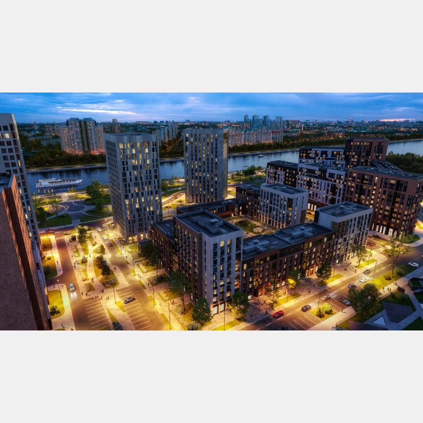 1-к. квартира, 49,1 м², 9/19 эт.