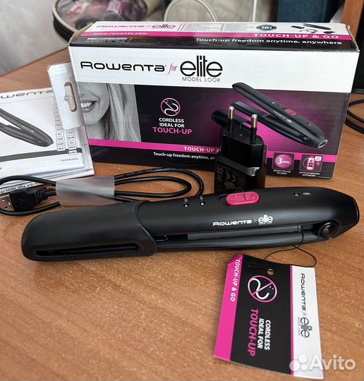 Портативный выпрямитель для волос новый