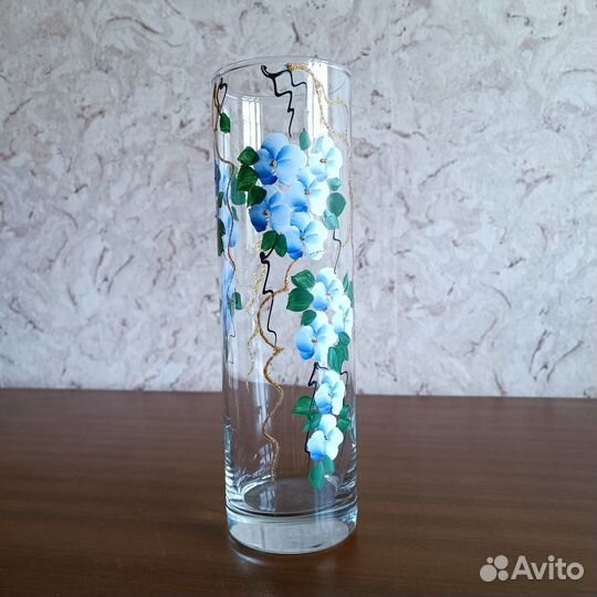 Ваза для цветов стекло