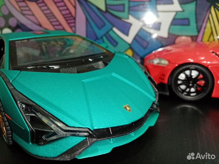 Развивающий автомобиль. Lamborghini Sian
