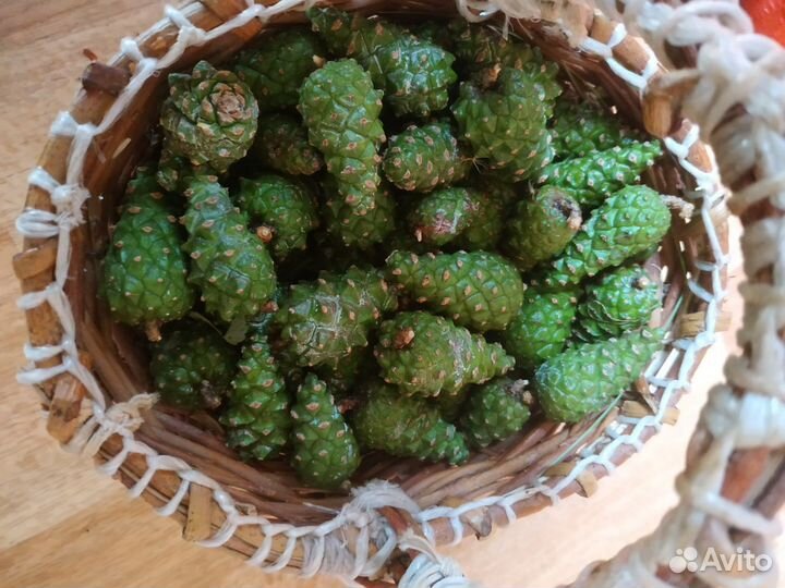 Шишки сосновые