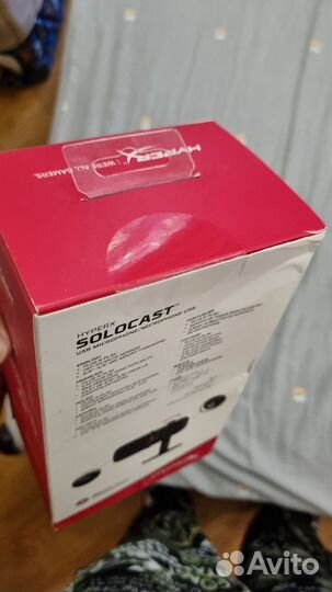 Микрофон hyperx solocast