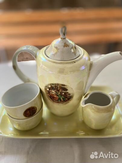 Кофейный сервиз Мадонна и тарелки