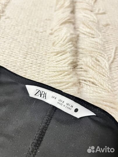 Платье бархат 42 zara