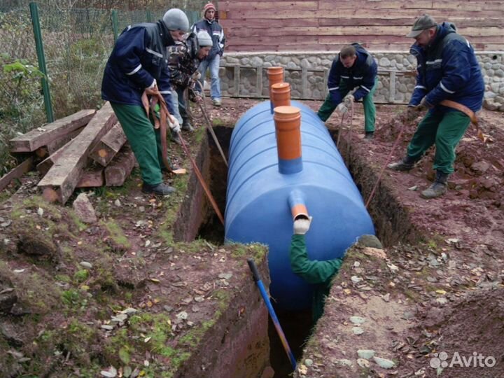 Септик био Нова 3 с переливом