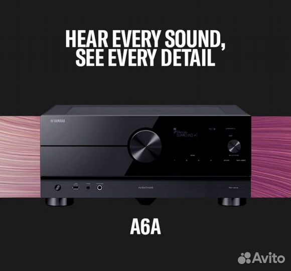 Новый ресивер Yamaha RX-A6a запечатанный