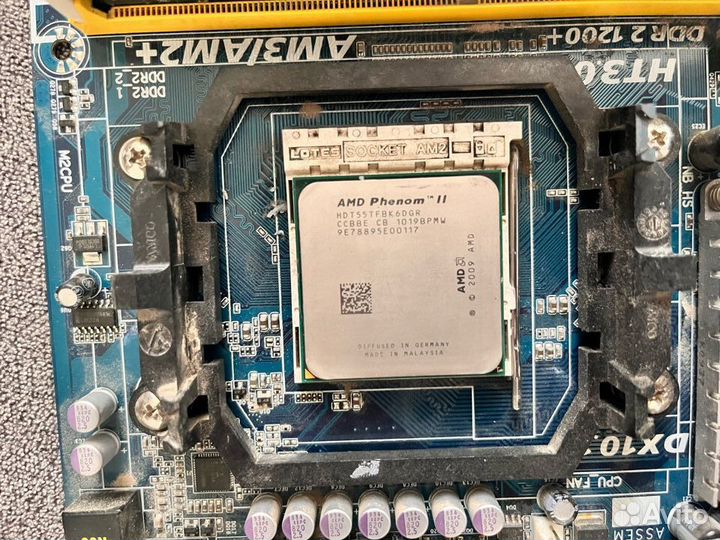 Процессор phenom II X6 1055T+материнка+16GB RAM