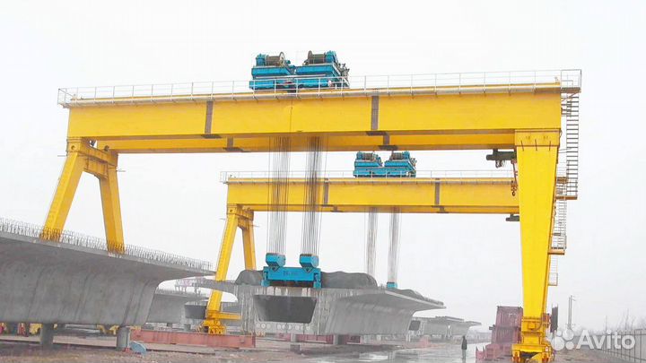 Козловые краны пром назначения до 200 тн
