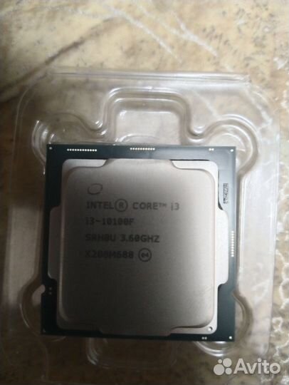 Процессор Intel core i3 10100F OEM (без кулера