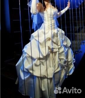 Платье свадебное молочное