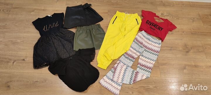 Вещи пакетом на девочку 146