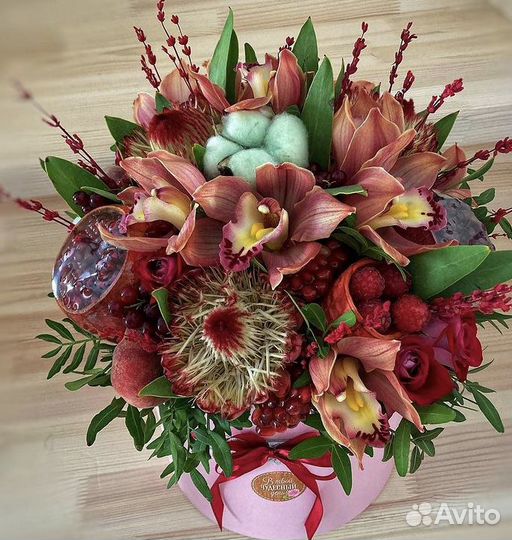 Съедобные букеты, боксы