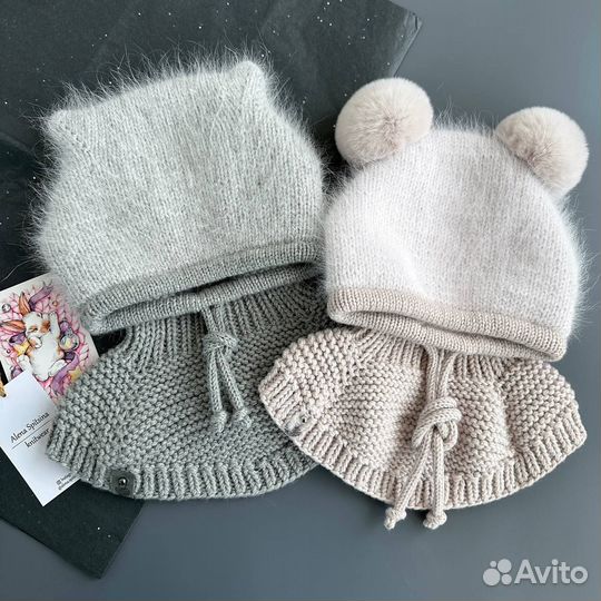 Шапка шлем зимняя