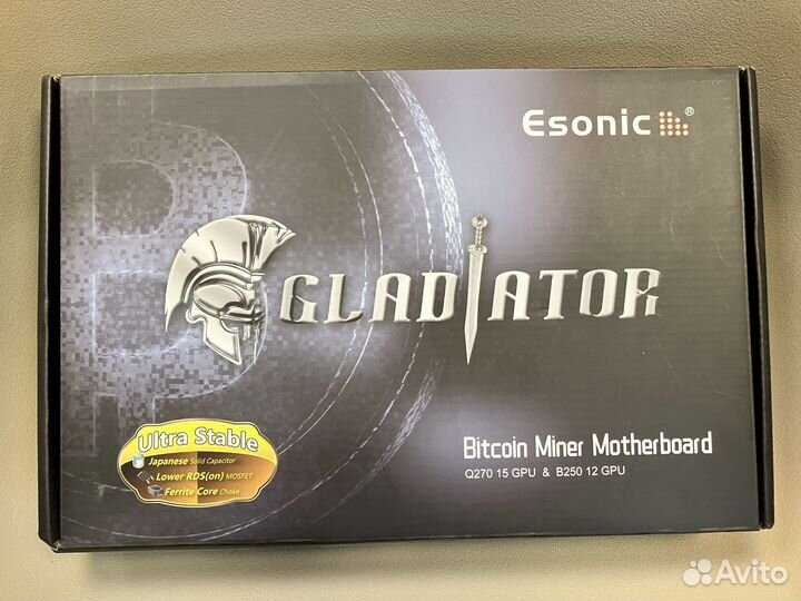 Материнская плата Esonic B250-BTC-Gladiator б/у