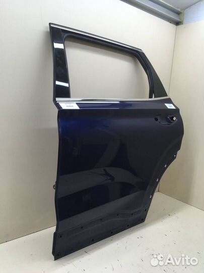 Дверь задняя левая, Hyundai Santa Fe 2018-2022