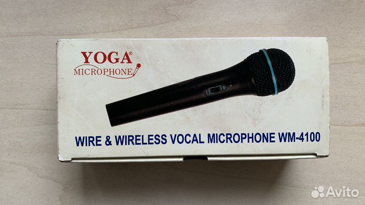 Микрофон yoga WM-4100 беспроводной
