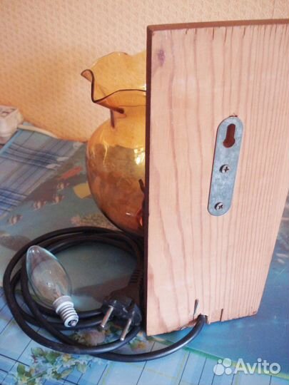 Настенный светильник бра хохлома СССР