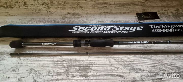 Спиннинг Ever Green Poseidon Squidlaw ssss-84MH