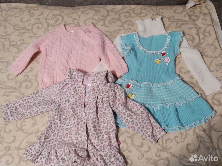 Пакет вещей на девочку от 8 месяцев до 2 лет
