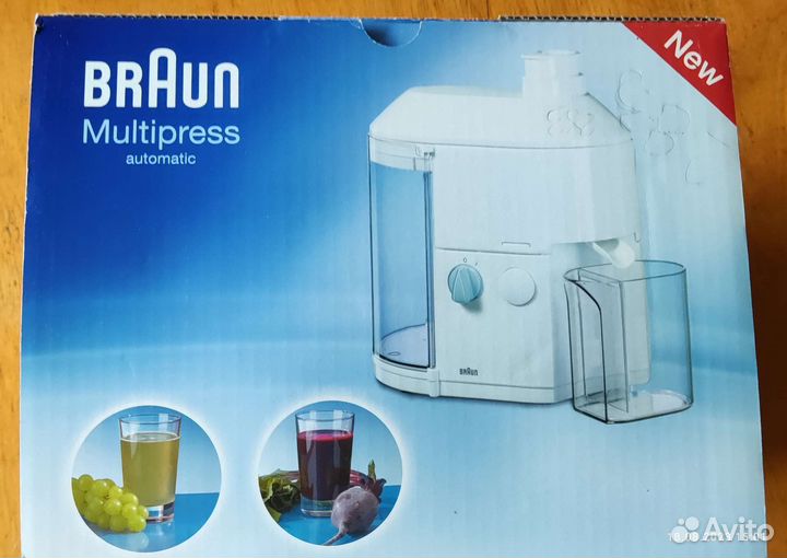 Соковыжималка электрическая Braun, новая