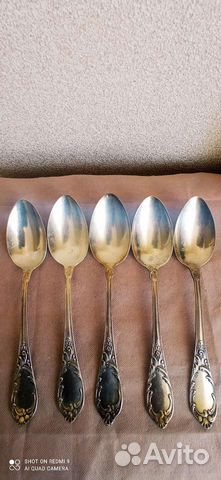 Мельхиоровые столовые ложки,вилки,ножи