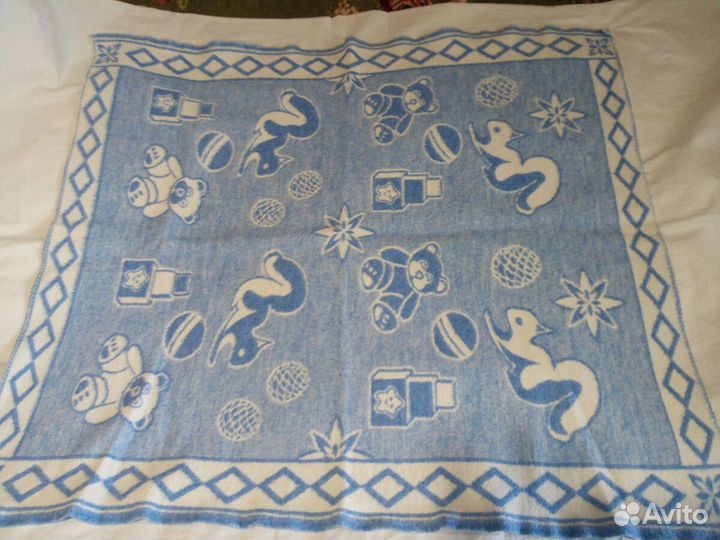 Одеяло байковое детское