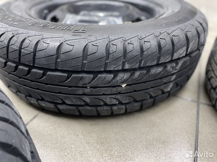 Продам колеса лето с дисками на ваз в сборе