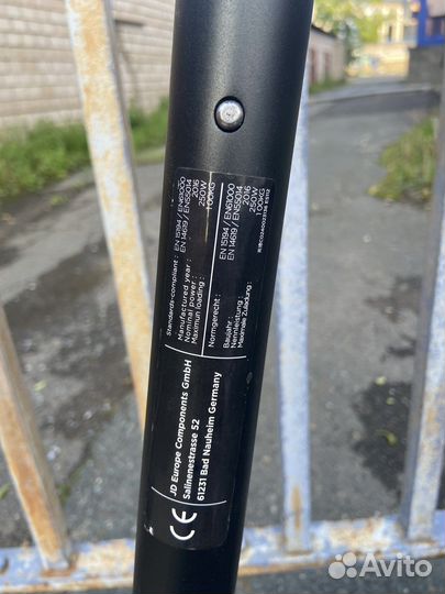 Электросамокат Jdbug Sports ES312 (300w 46V/4,4Ah)