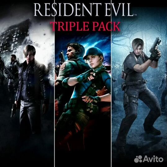 Resident Evil Triple Pack PS4/PS5 (отзывы)