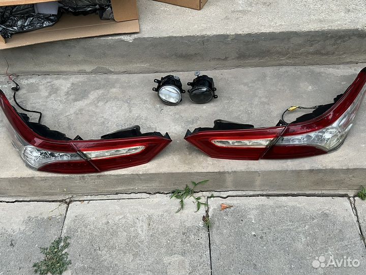 Задние Стопы на камри 70