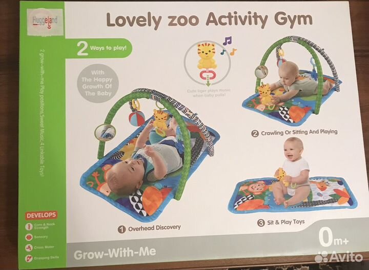 Развивающие коврики и мобили для детей 0+