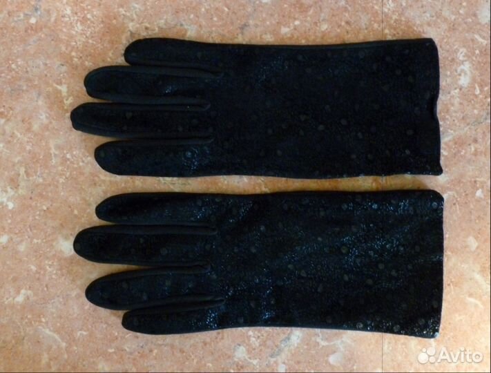Новые, женские перчатки, 6,5-7 размер, демисезон