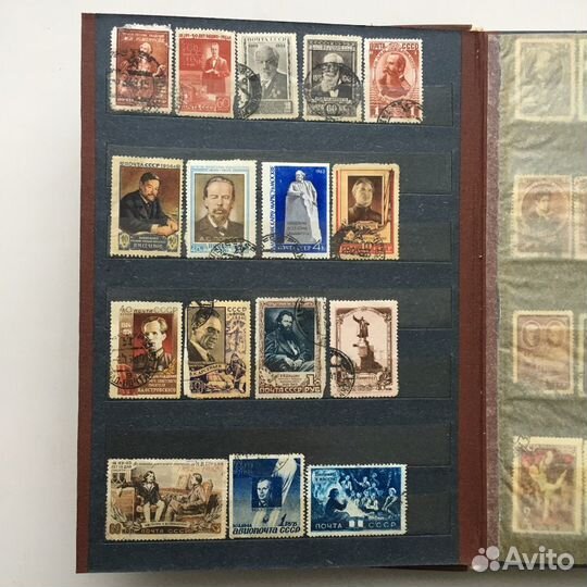 Альбом с 196 марками СССР 1925-1947 годов