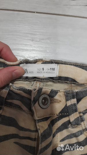 Джинсы zara для девочки