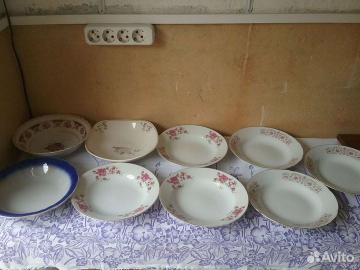 Глубокие суповые тарелки Япония. Обмен