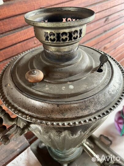 Самовар с подносом И.А. Козлова