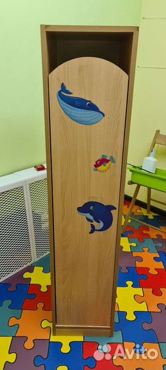 Шкаф (пенал) для детского сада