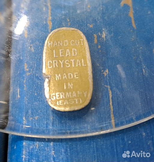 Креманки хрустальные, Германия *6шт