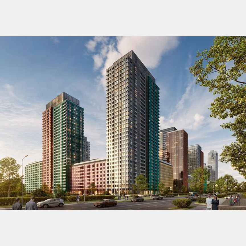 2-к. квартира, 47,6 м², 17/32 эт.