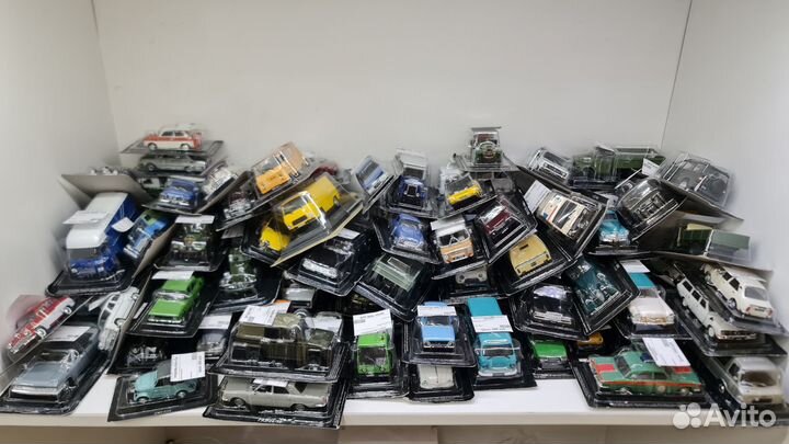 Модели автомобилей DeAgostini Авто Легенды