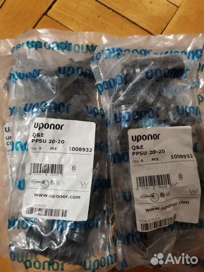 Фитинги ppsu Uponor