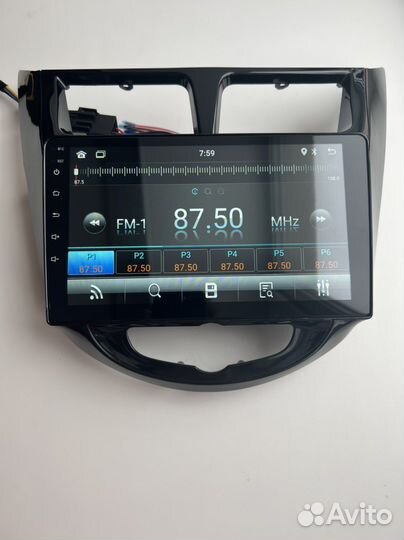 Магнитола Android hyundai Solaris 2011-2017