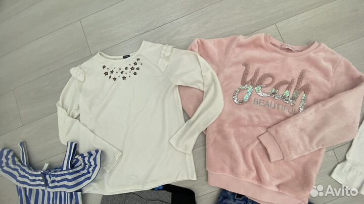 Одежда на девочку 146-152 см в отл состоянии