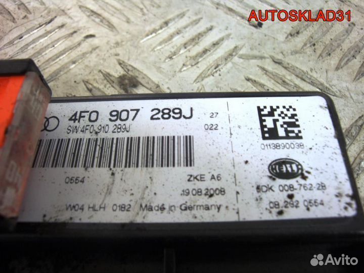 Блок комфорта Audi A6 C6 4F0907289J